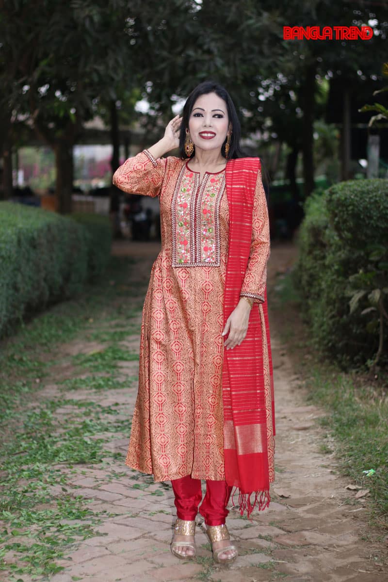 Gorgeous Pure Silk Kurti