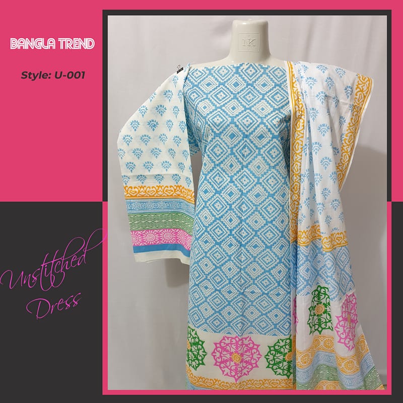 U-001 Unstitched Dress